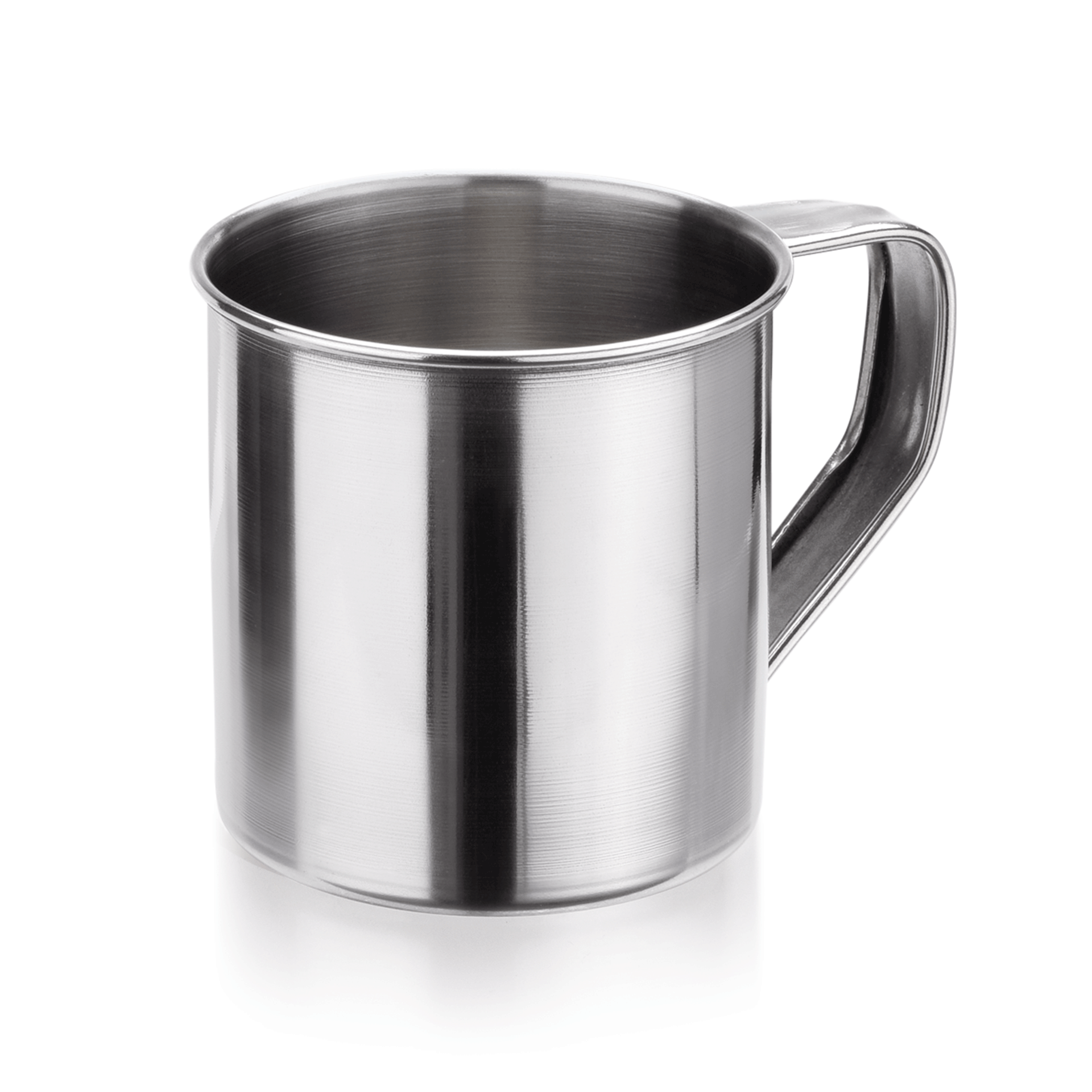 Skodelica, 0,35 l, Ø 8,5 cm, višina 8,5 cm, krom-nikelj jeklo