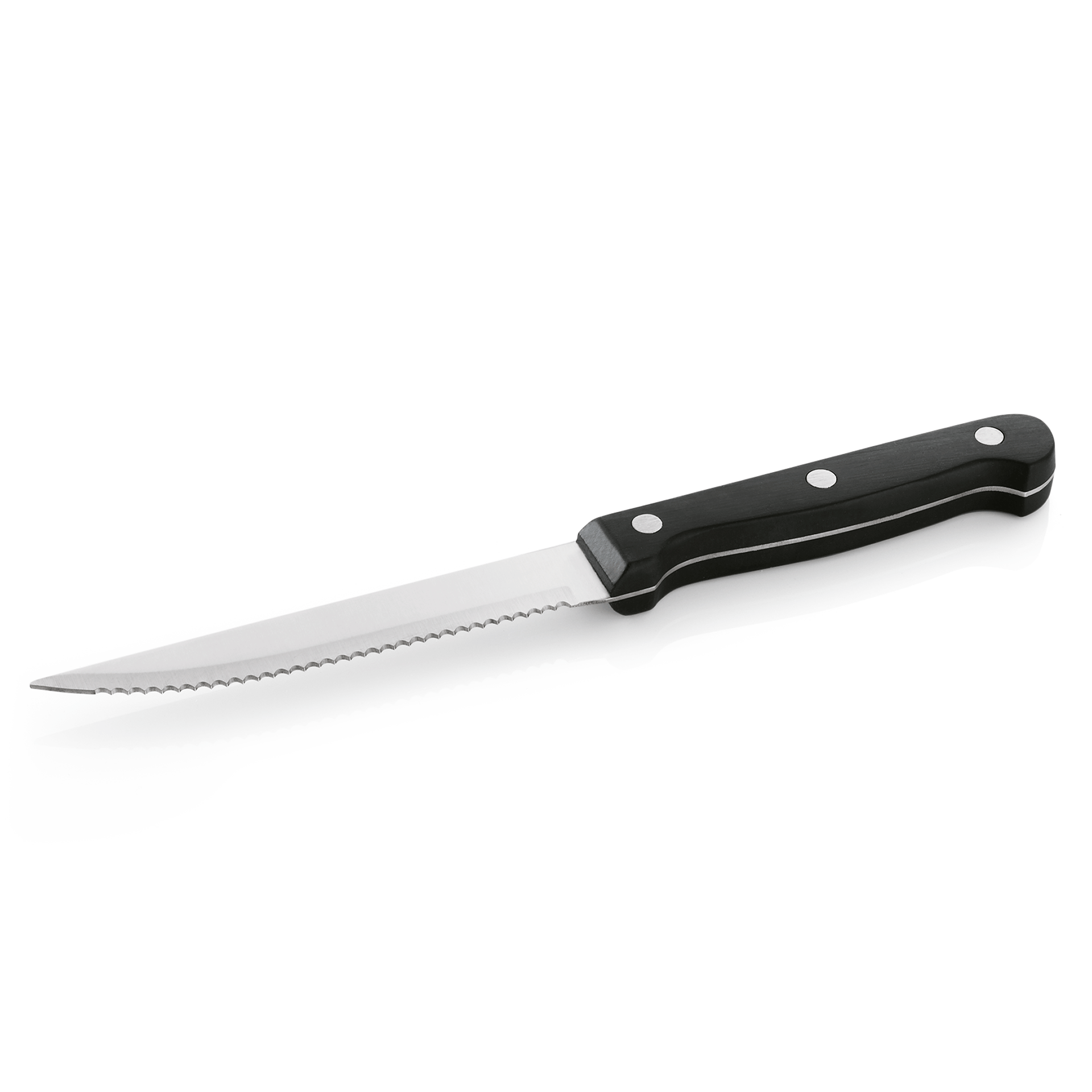 Nož za steak/pico, s plastičnim ročajem, 21 cm, nerjaveče jeklo