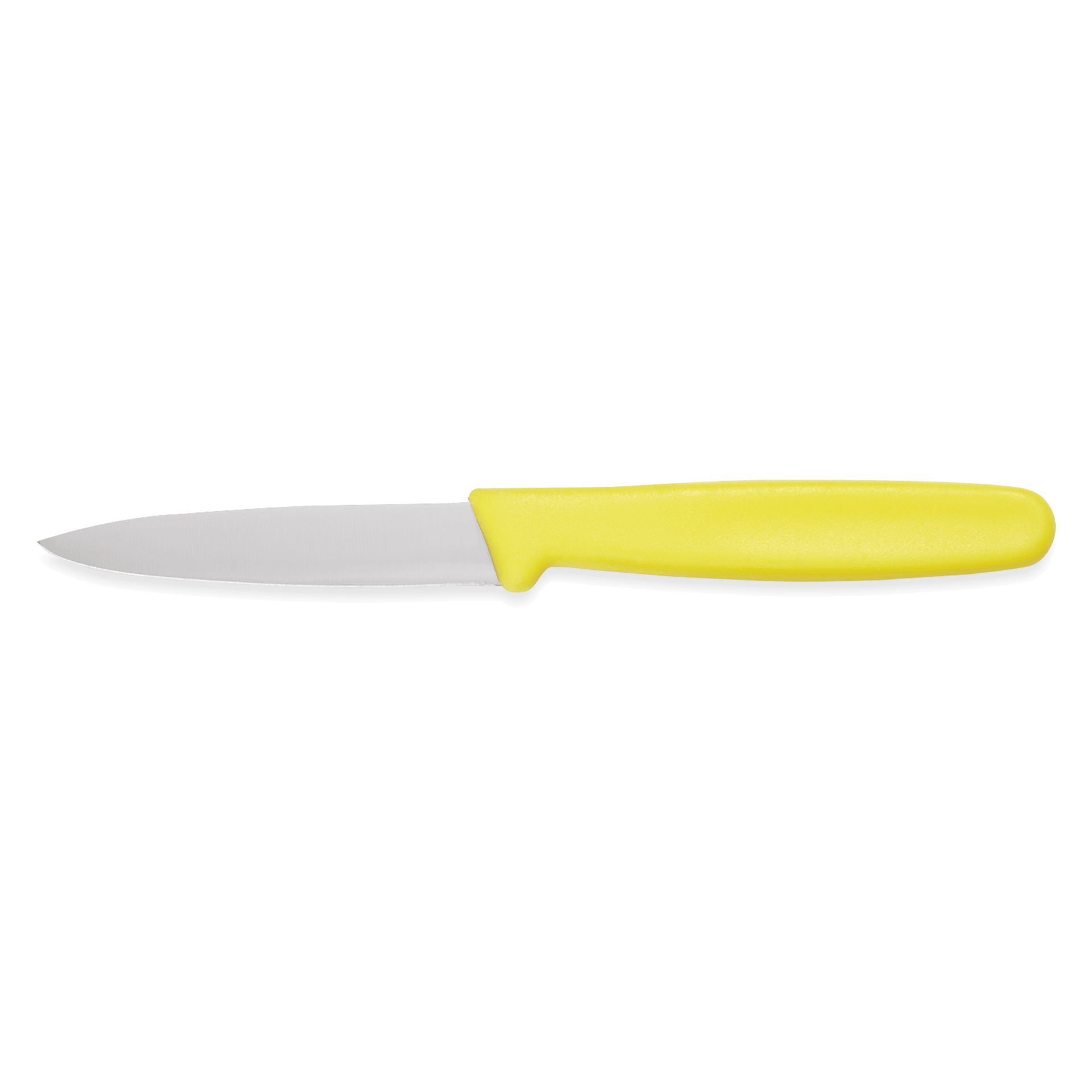 Nož za lupljenje HACCP , 17,5 cm, rumen, nerjaveče jeklo, plastika